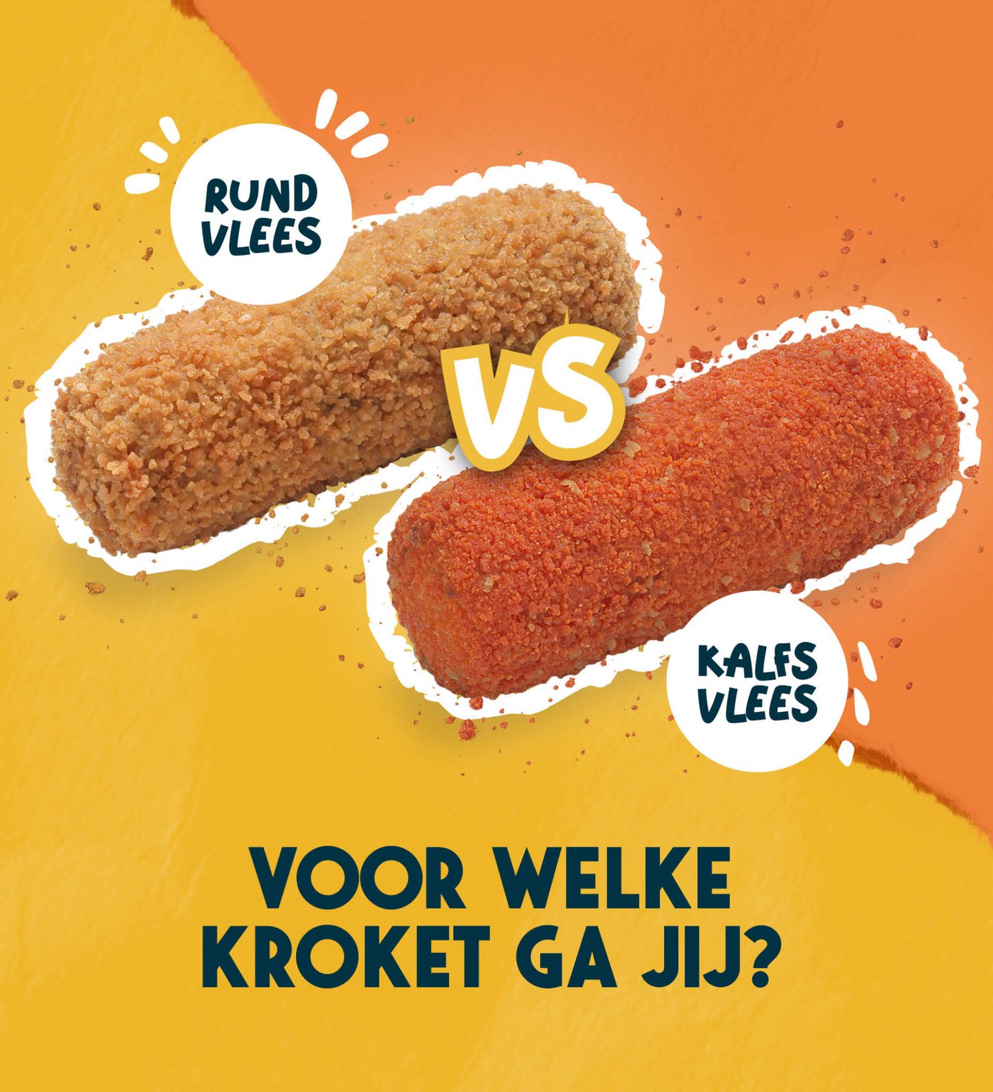 Crunchy kroketten duel bij Foodmaster